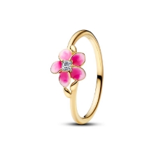 Billede af Pandora Disney Vaiana Blomster ring forgyldt metalblanding m. emalje + cz (str. 60)