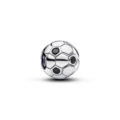 Billede af Pandora Fodbold charm sølv m. krystal