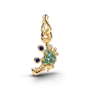 Billede af Pandora Krabbe charm forgyldt metalblanding m. cz