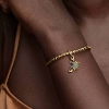 Billede af Pandora Krabbe charm forgyldt metalblanding m. cz