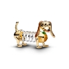 Billede af Pandora Disney Pixar Toy Story Slinky Hund charm sølv + forgyldt metalblanding m. emalje