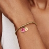 Billede af Pandora Disney Vaiana Blomster charm forgyldt metalblanding m. emalje + cz
