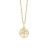 Billede af Mads Z "Tree Of Life" vedhæng 8 karat guld m. cz (ekskl. kæde)