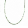 Billede af Belladi "Ella Green" halskæde sølv m. fvp (40-48 cm)