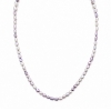 Billede af Belladi "Ella Purple" halskæde sølv m. fvp (40-48 cm)