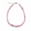 Billede af Belladi "Ella Pink" armbånd sølv m. fvp (16-22 cm)