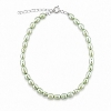 Billede af Belladi "Ella Green" armbånd sølv m. fvp (16-22 cm)