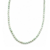 Billede af Belladi "Ella Green" halskæde sølv m. fvp (40-48 cm)