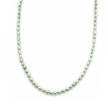 Billede af Belladi "Ella Green" halskæde sølv m. fvp (45 + 3 cm)