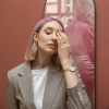 Billede af Arne Jacobsen ur - Roman - hvid 34mm