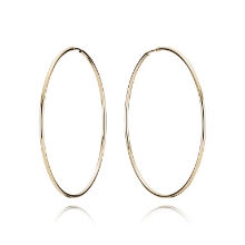 Billede af Creol ørering 1,5mm. 57 mm. 14kt.