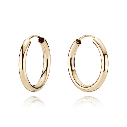 Billede af BNH Creol ørering 2,5mm. 20 mm. 14kt.