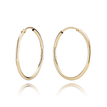 Billede af BNH Creol ørering 1,5 mm. 8 kt. Pris fra