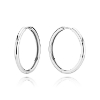 Billede af BNH Knæk creol øreringe 2,2 mm. 25 mm. 925s