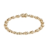 Billede af BNH Armbånd knude bredde 6,2 mm 18,5cm 14 kt.