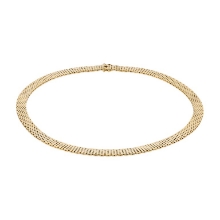 Billede af Kæde mursten 14kt 9rk bredde 9,0mm 50cm