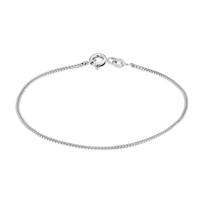 Billede af BNH Armbånd panser facet tr. 0,45 mm./br. 1,3 mm. 14 kt. hvg