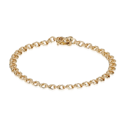 Billede af BNH Armbånd bismark 14kt bredde 8,50mm 18,5cm