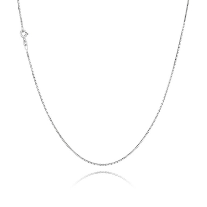 Billede af BNH kæde venezia 1,0mm i 14 kt. hvidguld