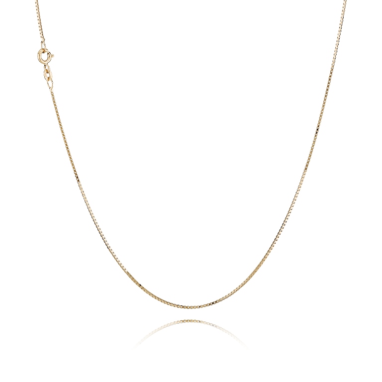 Billede af BNH kæde venezia 1,00mm i 14 kt.
