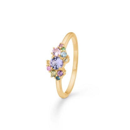 Billede af Mads Z "Little Prince" ring 14 kt. guld m. tanzanit (str. 50-60)