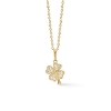 Billede af Mads Z "Clover CZ" vedhæng 8 kt. guld m. cz (eksl. kæde)