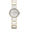 Billede af Bering Ceramic Diamond dameur hvid/gulddoublé 25mm 5bar