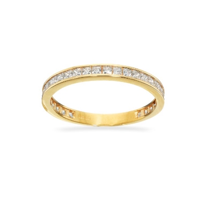 Billede af Scrouples Ring syn. cubic zir. 8 kt.