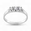 Billede af Ring m. syn stene 3*2½ mm 925s