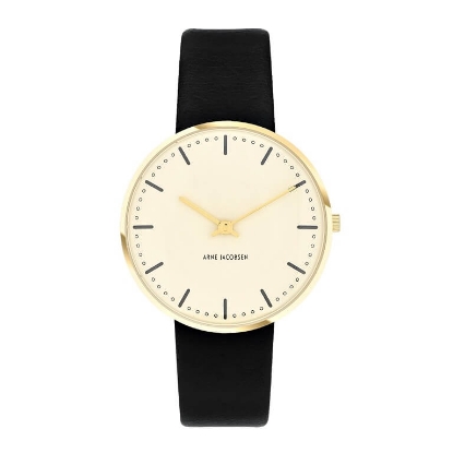 Billede af Arne Jacobsen ur - City Hall - Ivory Bloom 34mm