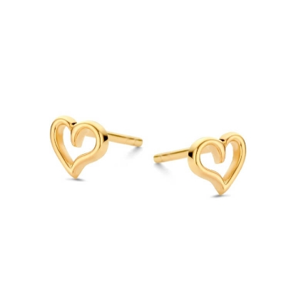 Billede af Spirit Icons Fiona Stud øreringe 14 karat guld