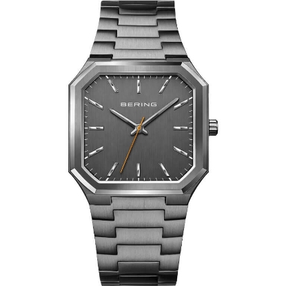 Billede af Bering Classic Herreur mørk stål 35mm 5bar