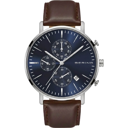 Billede af Bering Classic Chronograph herreur stål 40mm 5bar