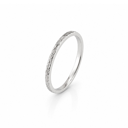 Billede af Garderring, bredde 1,6 mm, tyk 1,7 mm, 14 kt hvg forskel. overflader