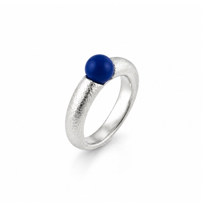 Billede af Ring lapiskugle 6,0 mm. 925s. 