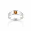 Billede af Ring m syn sten 4 mm 925s