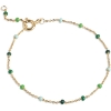 Billede af ENAMEL Copenhagen Lola Spring armbånd forgyldt messing m. emalje (15+4 cm)
