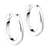 Billede af Aqua Dulce Maren Shiny creoler sølv (16 mm)