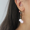 Billede af STINE A Cherry Blossom Twist ørering forgyldt sølv (1 stk.)