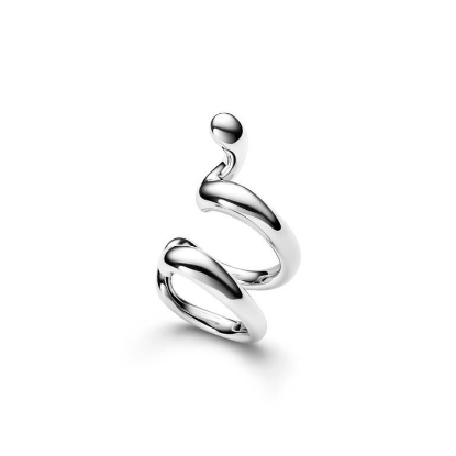 Billede af Maria Black 'Whirl' Ear Cuff sølv