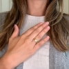 Billede af Ring firkantet profil (str. -59) 8 kt.