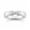 Billede af Ring flying diamond, 0,12 w/vs. 14 kt. hvg.