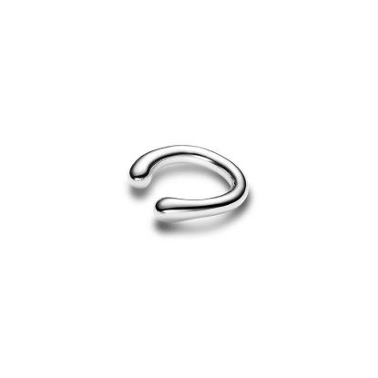 Billede af Maria Black 'Curl Medium' Ear Cuff sølv