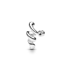 Billede af Maria Black 'Coil Stud' ørering sølv