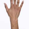 Billede af Maria Black 'Coil' armbånd forgyldt sølv (17-18,5 cm)