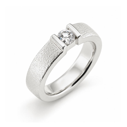Billede af Ring brillant 0,30 w/vs. 14 kt. hvg.