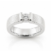 Billede af Ring m. syn. sten 4,5 mm. 925s.
