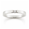 Billede af Alliancering brillant 0,04 w/vs. 14 kt. hvidguld