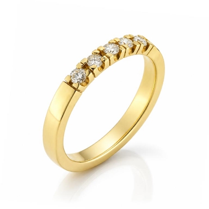 Billede af Alliancering 5* 0,04 w/vs. 14 kt.
