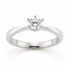 Billede af Dream Ring brillant 0,35 w/vs 14 kt. hvg. 585